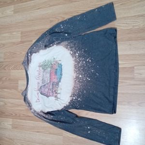 Time and true down home Christmas long sleeved T shirt